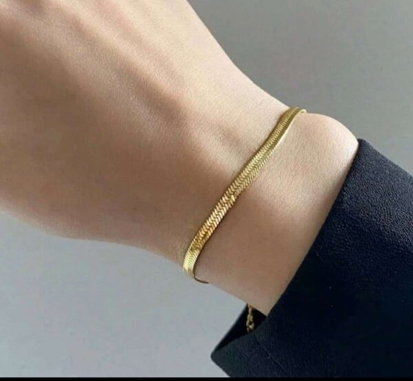 Pulsera Plana acero